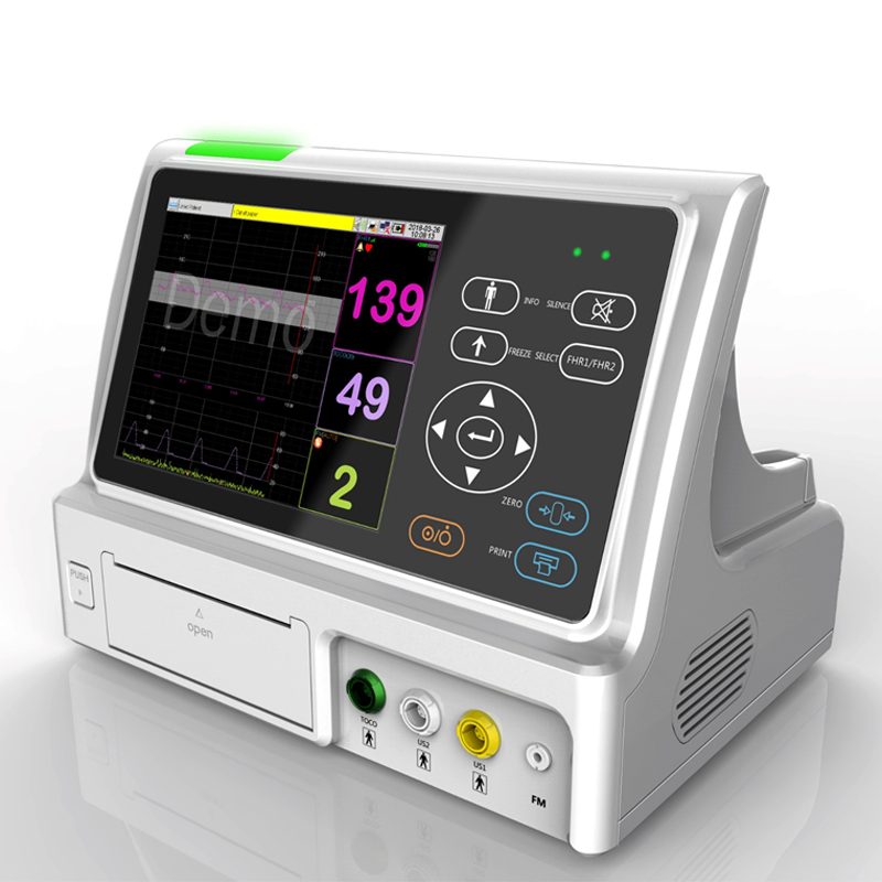 Hospital Instrument Color Display Heart Fetal Monitor Medical Equipment