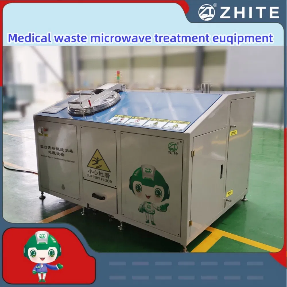 50kg/H Microwave Sterilization Treatment Equipment for Hospital Medical Waste with Shredder