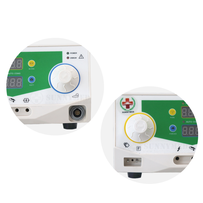 Sy-I045A Cheap Price Medical Clinic 100W Output Power Electrosurgical Unit