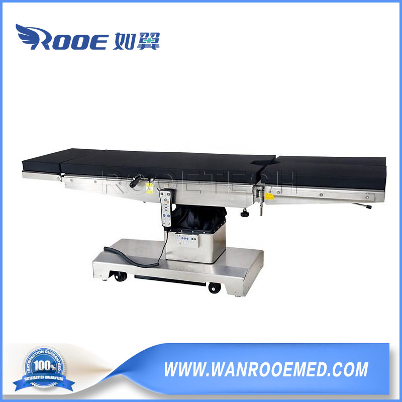 Electro-Hydraulic 540-1040mm Extra-Large Lift Stroke Operating Theatre Surgical Table