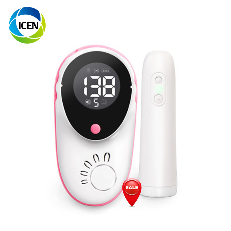 IN-C043-1 Wireless Portable Fetal Monitor/Pocket Fetal Doppler/Baby Heart Rate Monitor