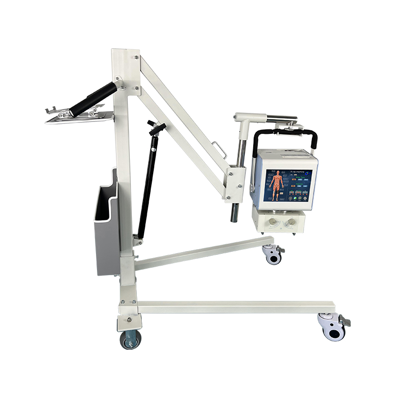5kw Medical Mobile Digital Radiography X Ray System Portable Dr X-ray Machine for Veterinary and Human