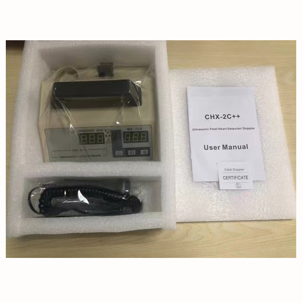 Ultrasound Stethoscope Doppler Fetal Heart Rate Meter Maternal Monitor Pregnant Women's Fetal Heart Rate Monitoring Fetal Monitor Fetal Doppler