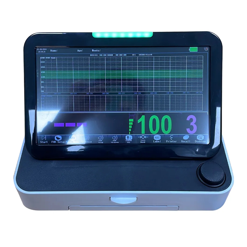 High Sensitivity Ctg Heart Rate Monitoring System Portable Fetal Heart Monitor