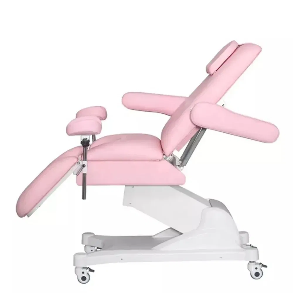 High Quality Fully Automatic Motorized Gynecological Examination Bed Electric Gynaecology Chair with Free Doctor Chair