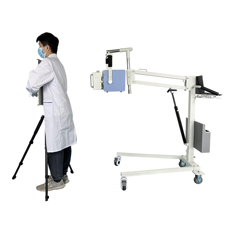 5kw Medical Mobile Digital Radiography X Ray System Portable Dr X-ray Machine for Veterinary and Human