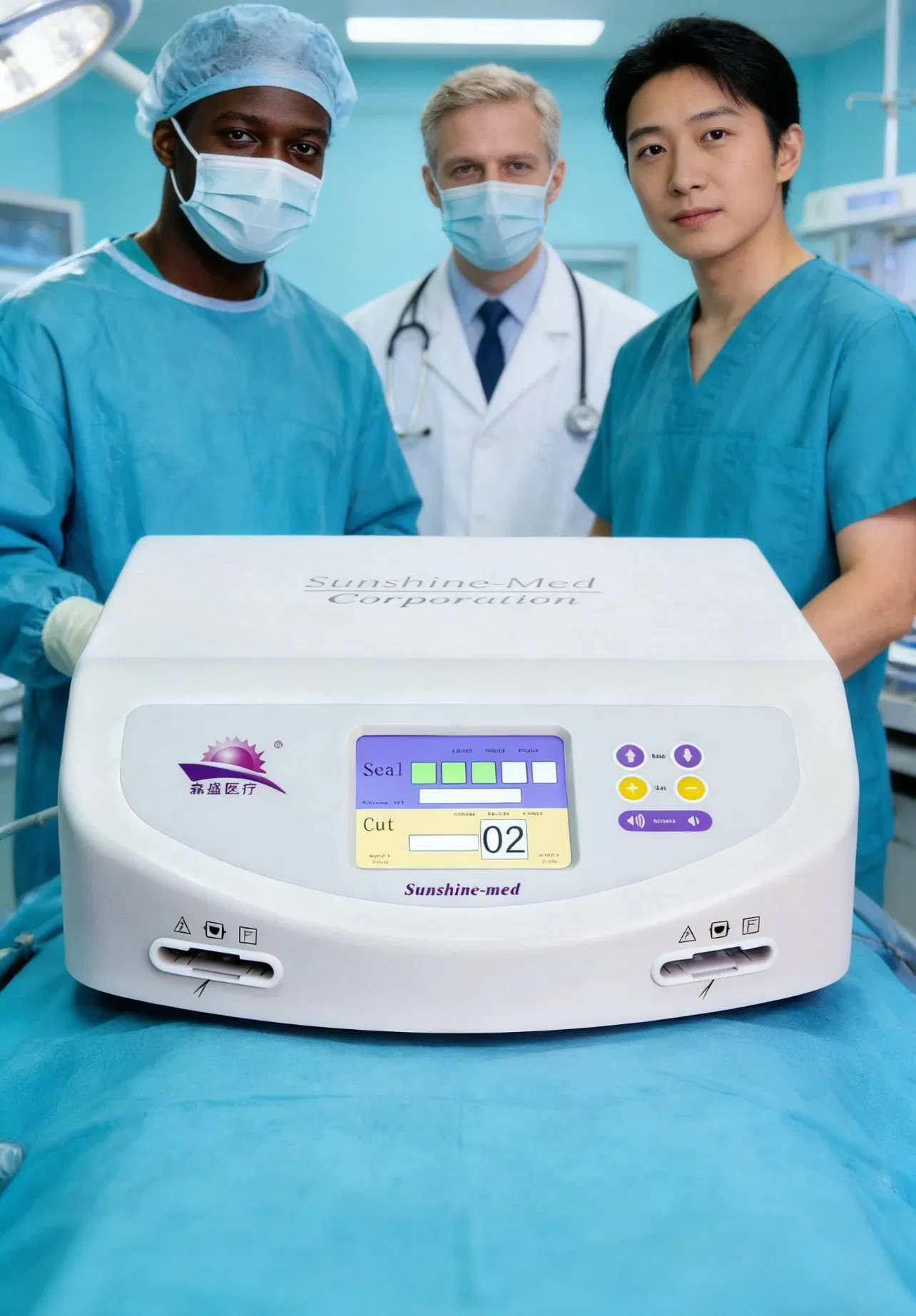 Sm-5000b Ligasure Maryland Vessel Sealing Dissection Fusion High Frequency Electrosurgical Unit