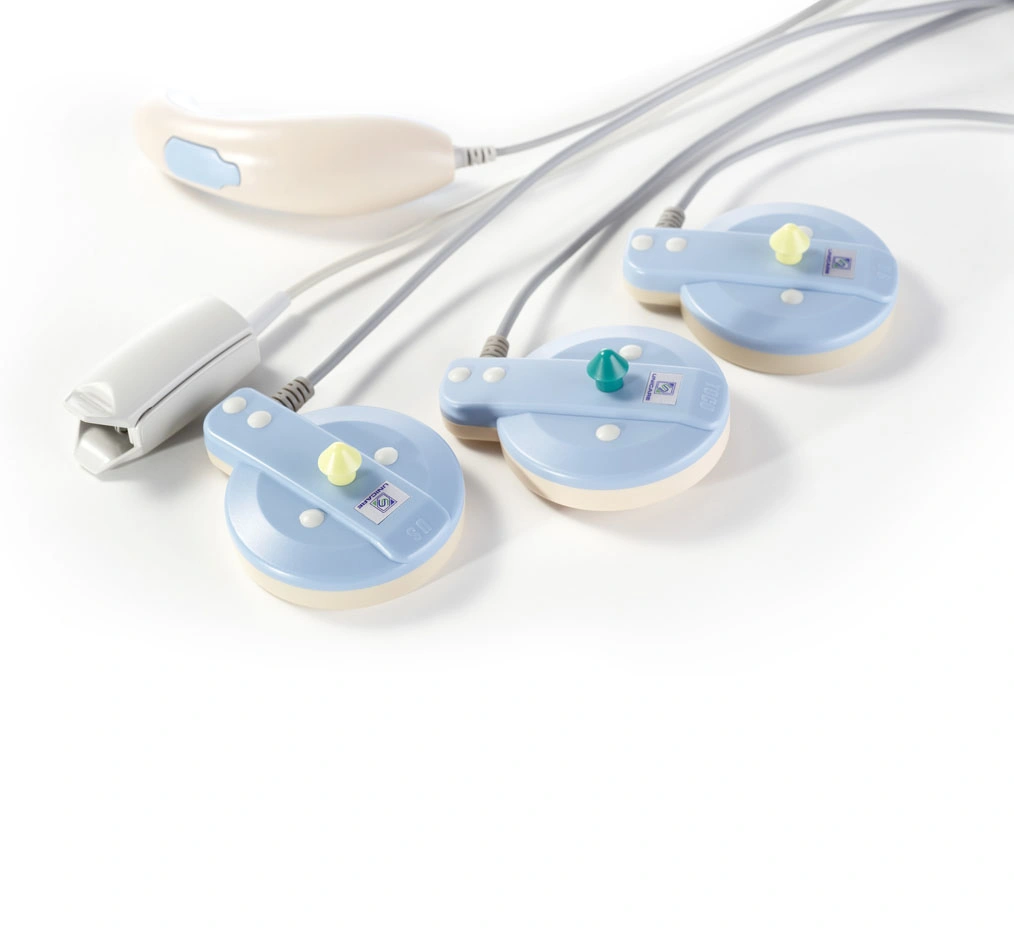 Medical Doppler Fetal Monitor Ctg Machine Maternal Monitor for Pregnancy (THR-FM800T)