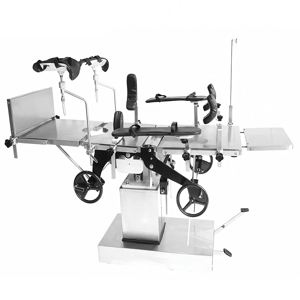 Manual Operating Table for Medcial Surgical Operation Room,Ot,Head Abdomen Perineum Limbs Surgery Gynecology Obstetrics Ophthalmology Otolaryngology Orthopedics