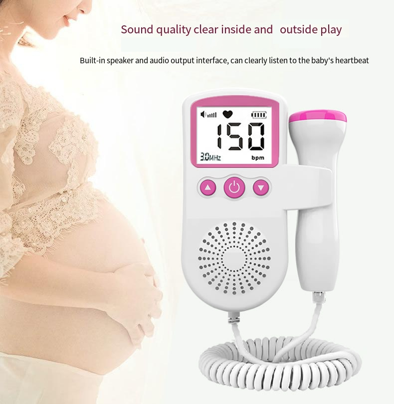 Factory Price Baby Doppler Heart Monitor Doppler Equipment Dopple Maternal Doppler Color for Pregnant