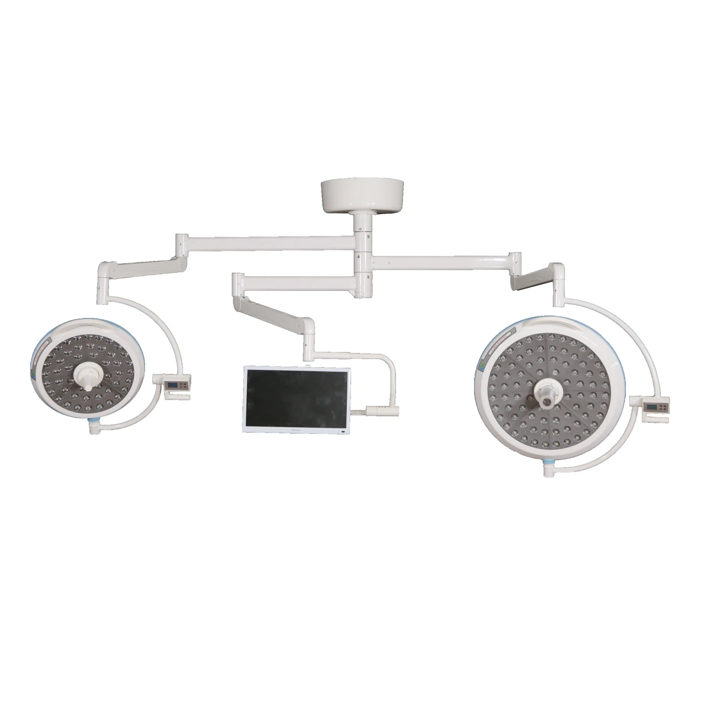 Hospital Double Heads Shadowless Surgical Operating Lamp LED Operation Light