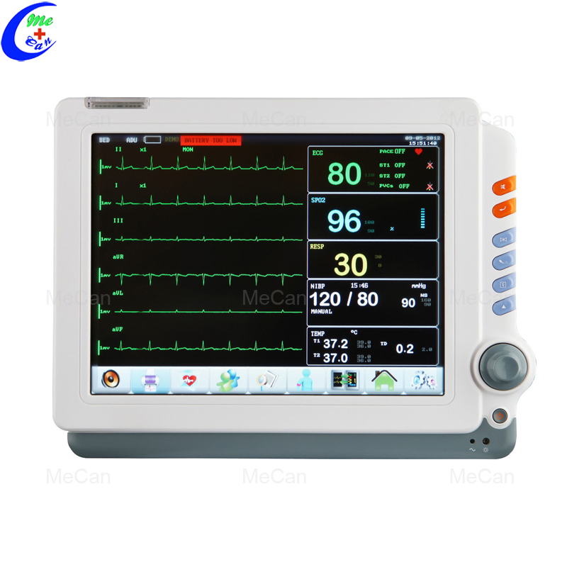 Med-Pm-Top1800 Portable 6-Parameter Patient Monitor 12.1inch Cheap Price