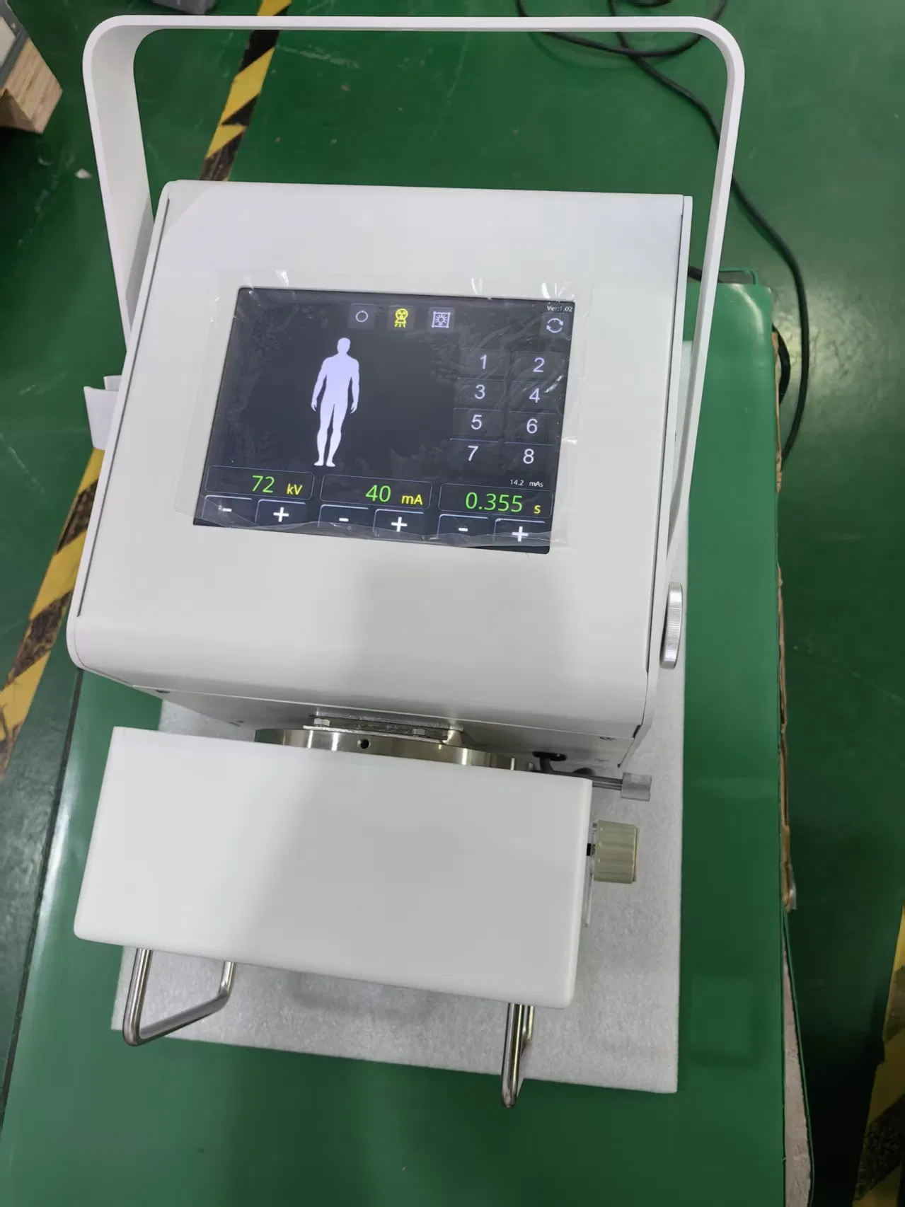 Portable Digital Medical Dr X-ray Machine for Human &amp; Veterinary Radiography Imagine