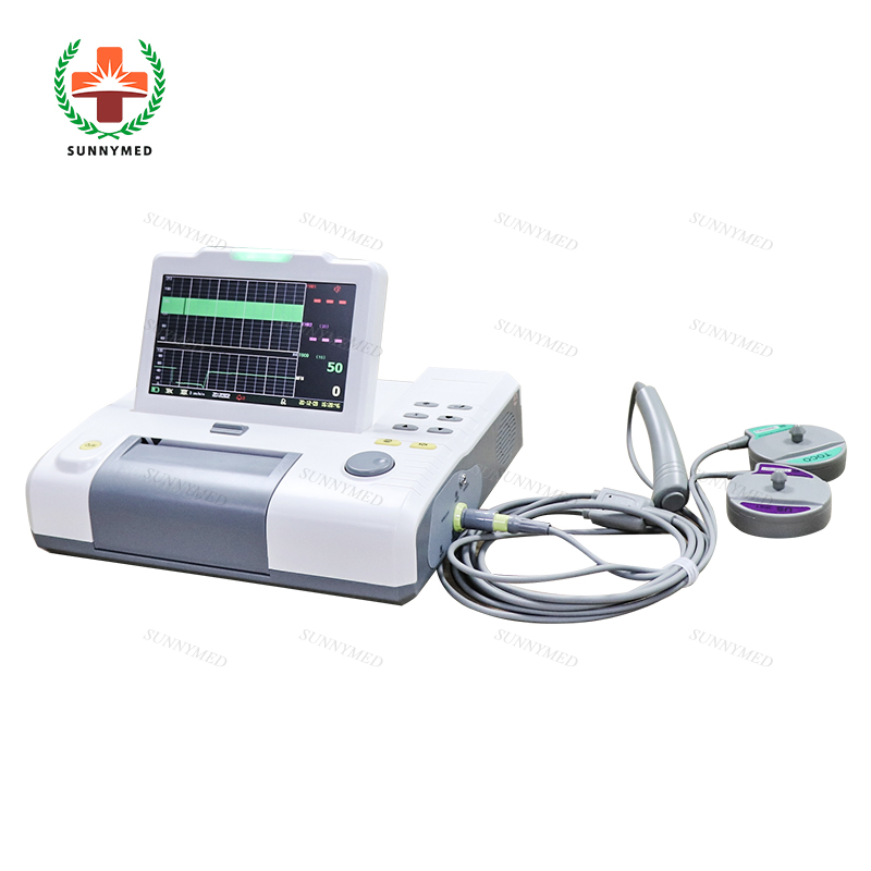 China Cheap Portable Fetal Heart Monitor 7 Inch Cardiotocography Ctg