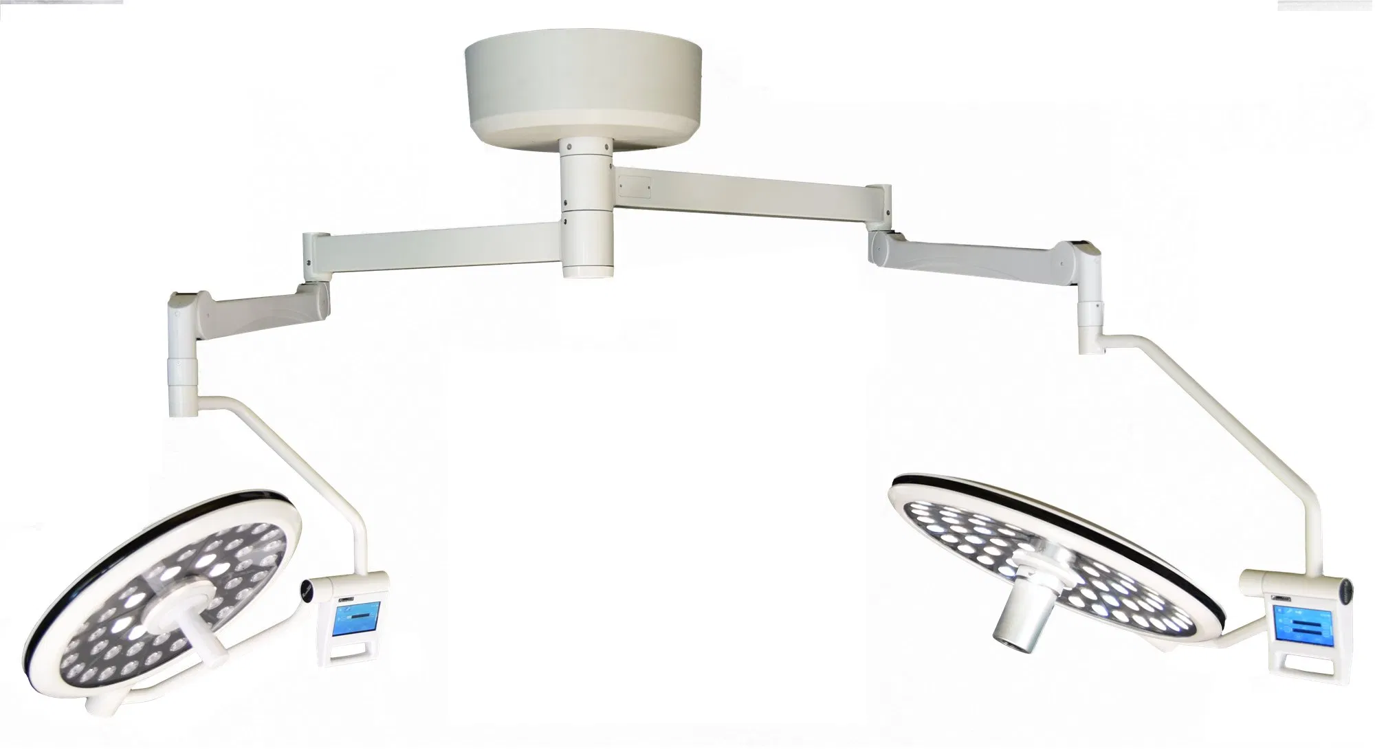700/700 Double Dome Surgical Ceiling Light LED Medical Shadowless Operating Light