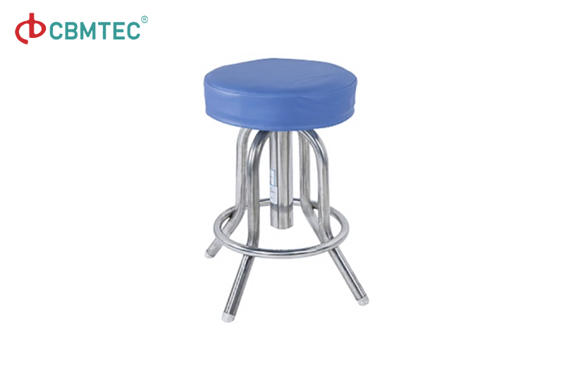 Hospital Examination Chair Gynecological Chair Treatment Table with Stirrups Professional Grade