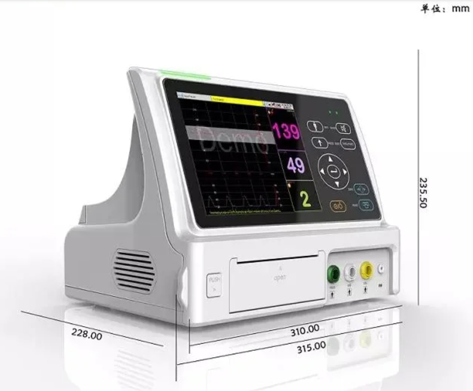 Hospital Instrument Color Display Heart Fetal Monitor Medical Equipment
