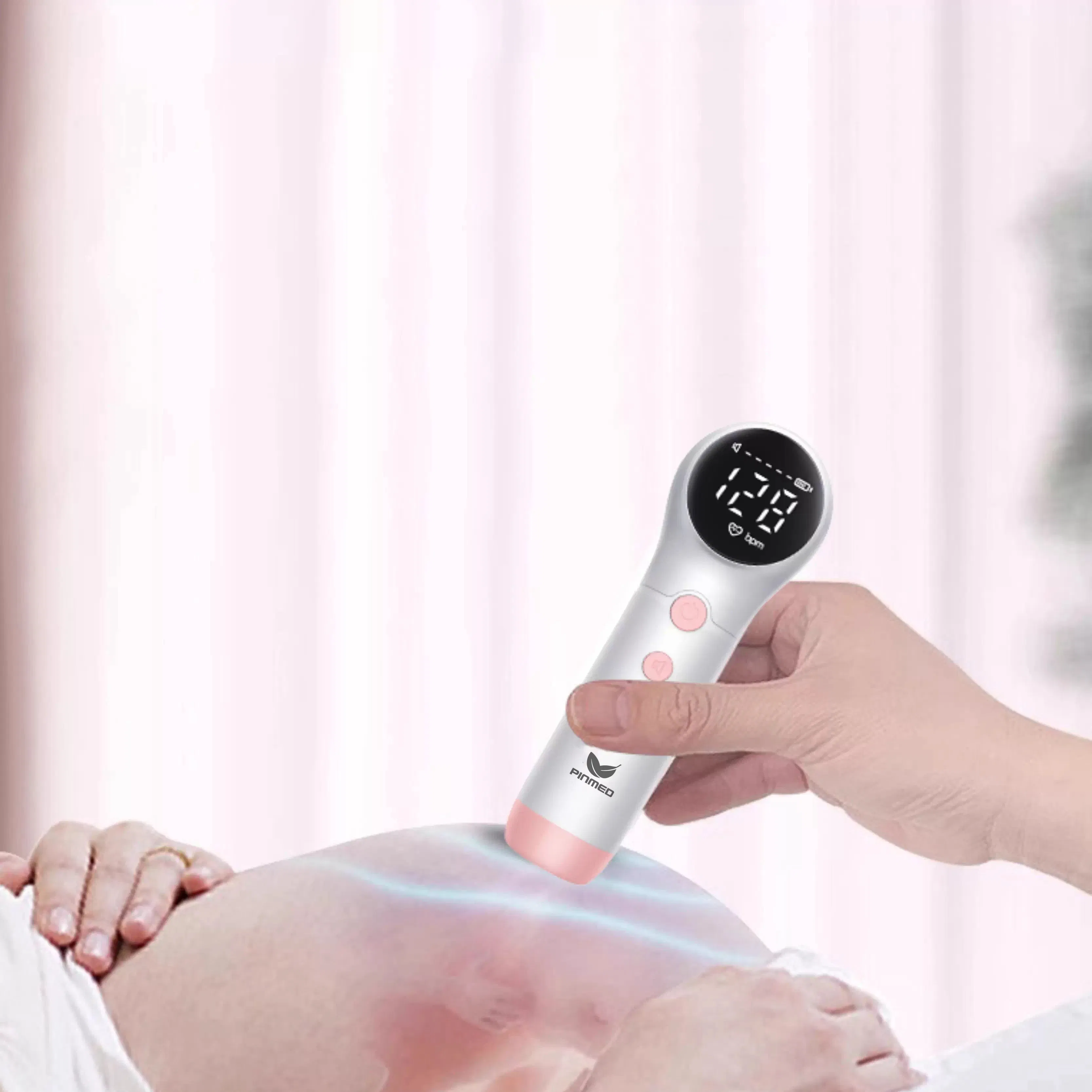 Advanced Rechargeable Fetal Doppler Home Baby Heartbeat Monitor