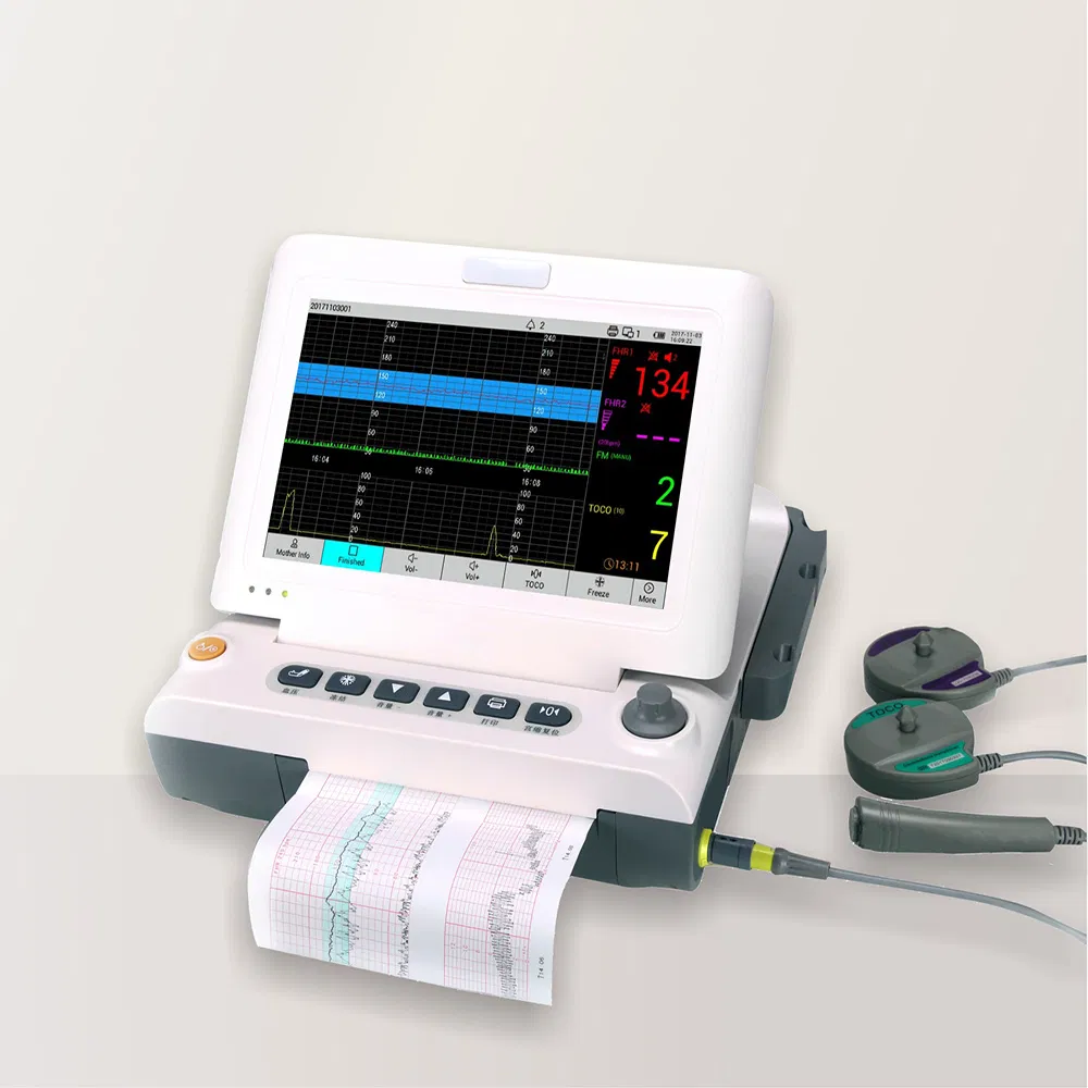 Medical Portable Infant Monitoring Maternal Monitor Doppler Fetal Monitor