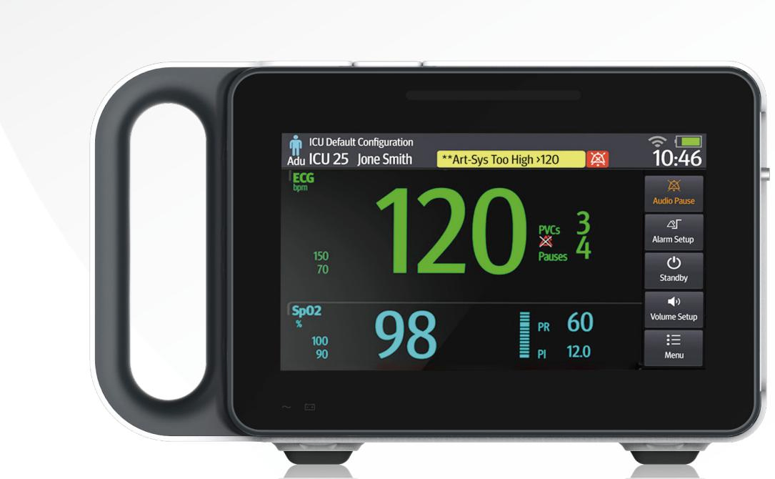 Portable Vital Signs Monitor 6 Parameters Type Animal Vet Multi Parameter Patient Monitor Transit Monitor