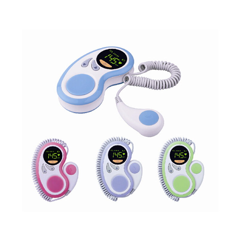 Fetal Doppler Ultrasound Baby Heart Detector Good-Looking Fetal Heart Monitor