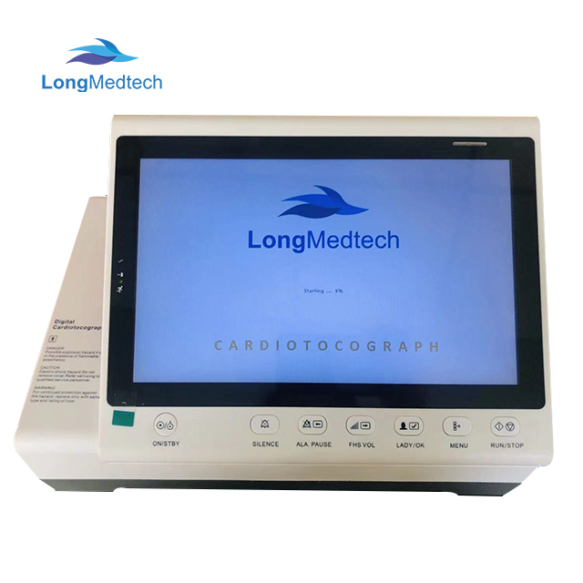 Medical LED Touch Screen Monitor Pregnant Woman Use Fetal Doppler Monitor for Baby
