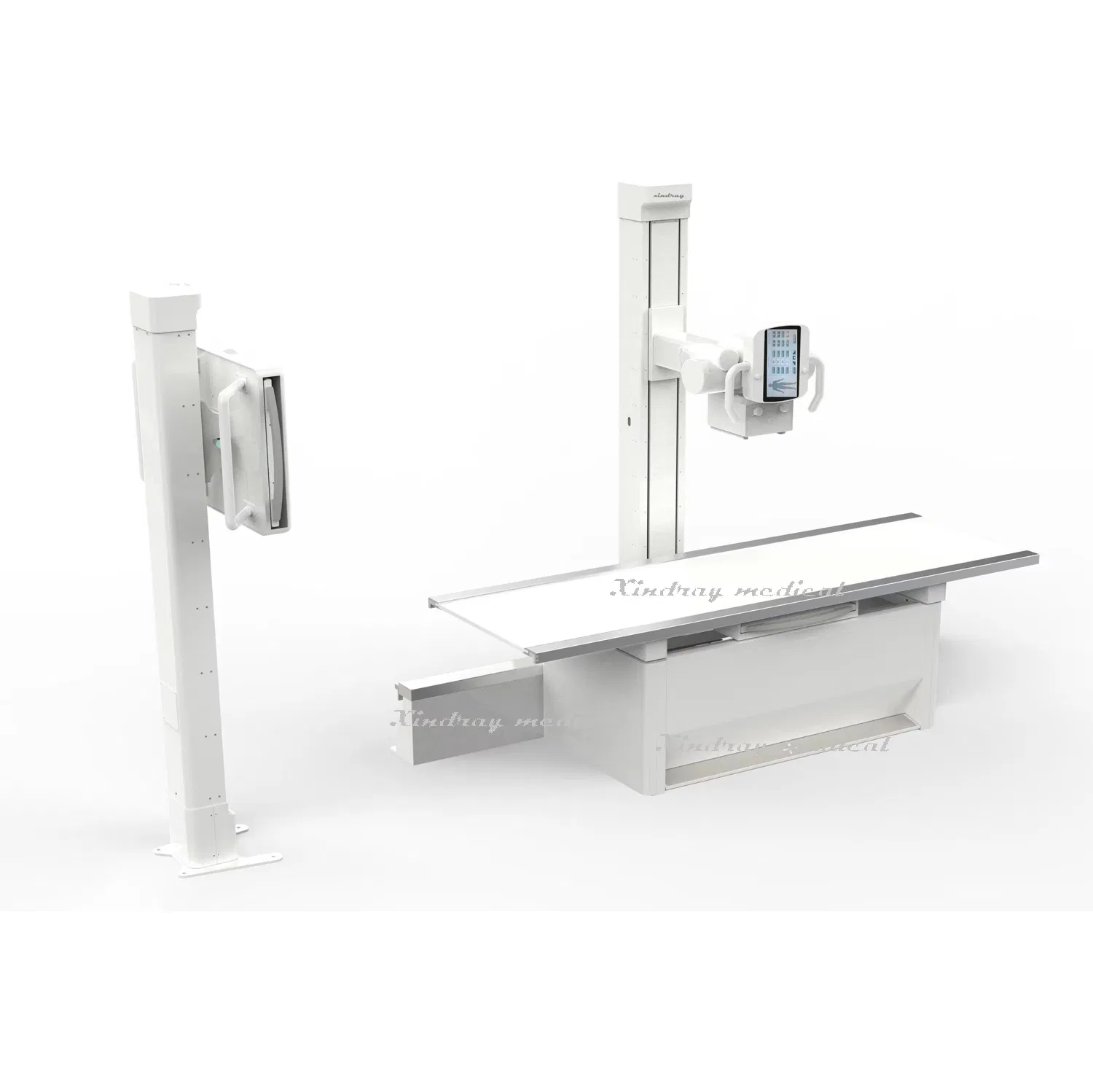 High Frequency 50kw 500mA Digital Radiography Dr Xray Medical X Ray Machine