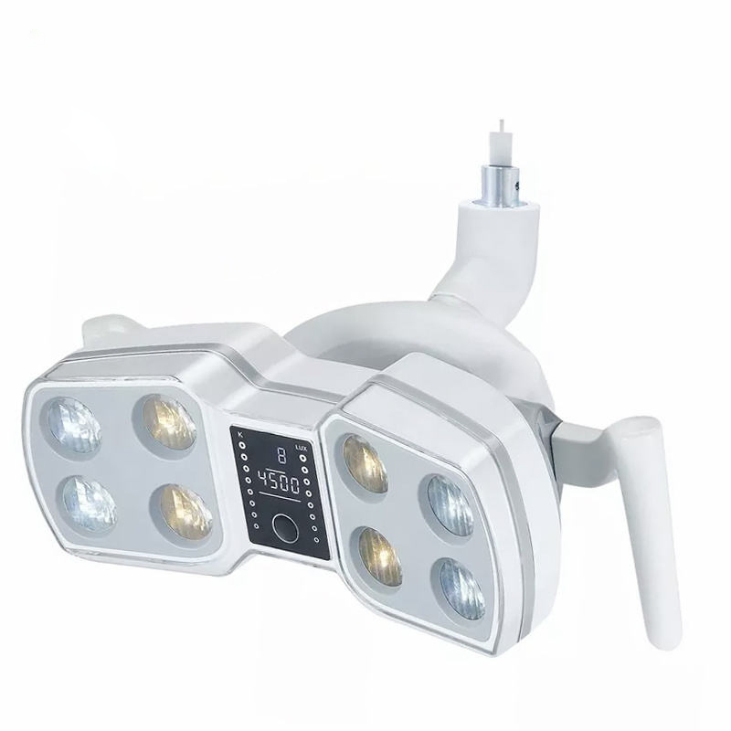 8-Bulb Dental LED Exam Light Dental Chair Lamp Electric Power Source Surgical Lights