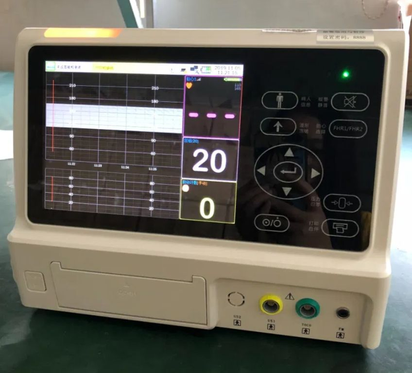 Hospital Instrument Color Display Heart Fetal Monitor Medical Equipment