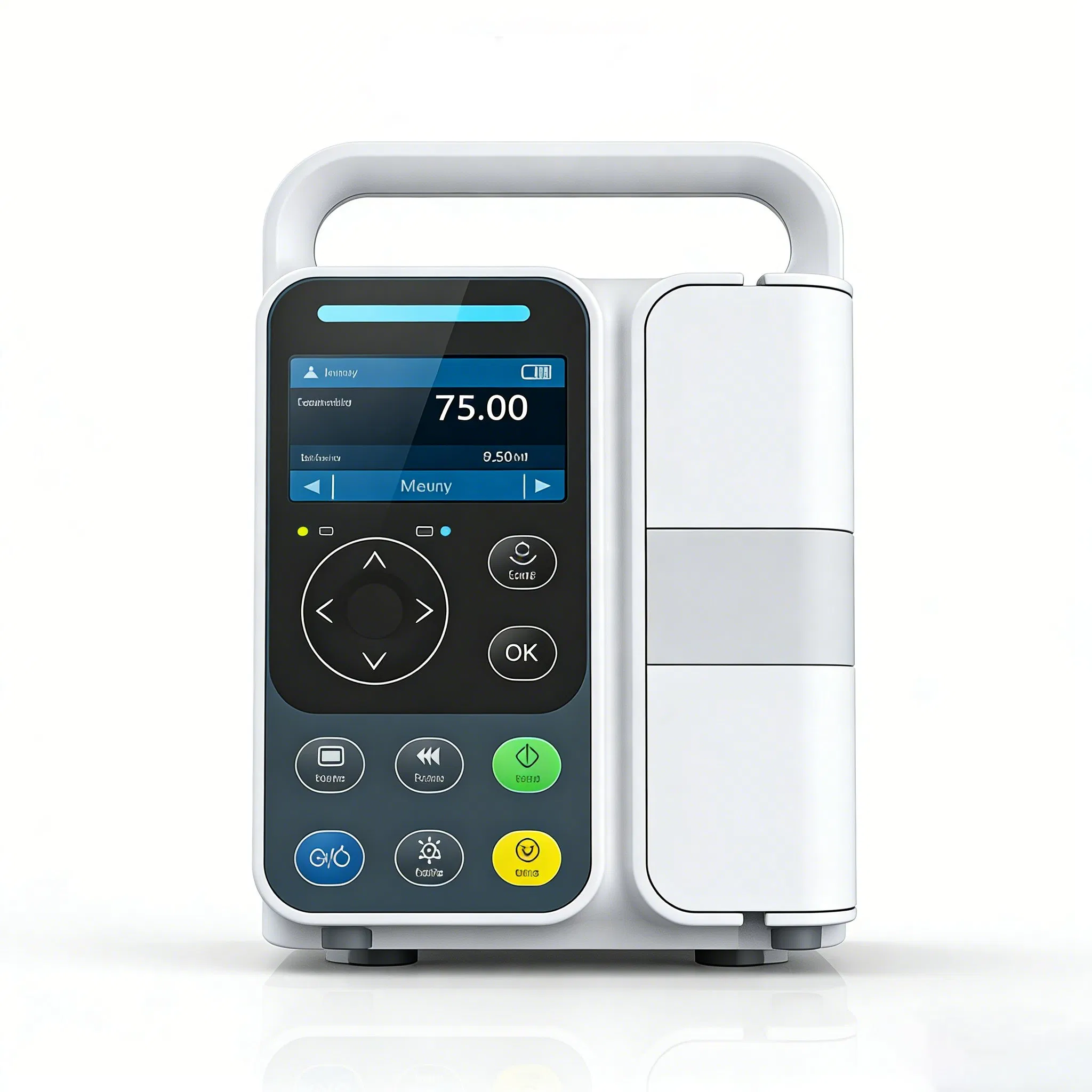Portable Smart IV Infusion Pump &amp; Vital Sign Patient Monitor Combo All-in-One Patient Monitoring Solution
