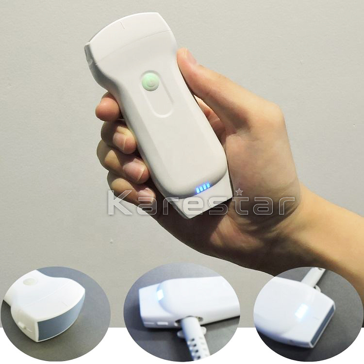 3 in 1 Color Doppler Wireless Probe WiFi and USB Ultrasound Device