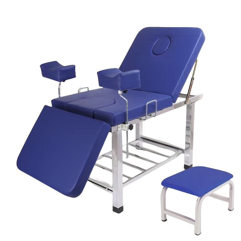 Factory Supply Cheap Price Medical Foldable Portable Gynecological Examination Chair Hospital Furniture
