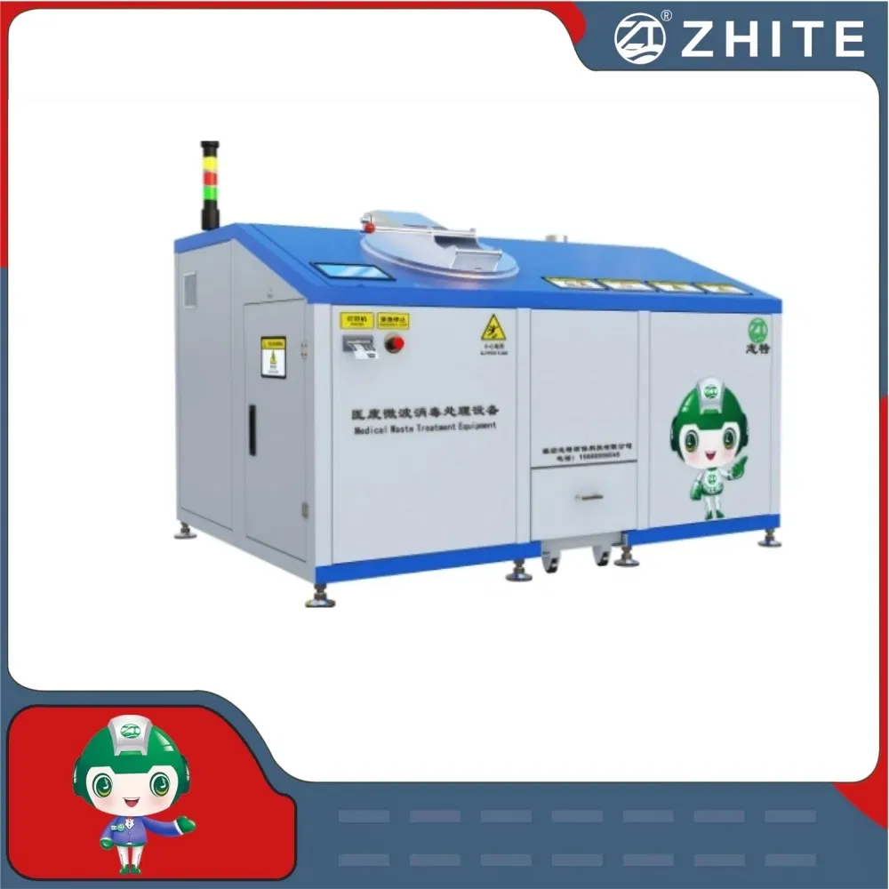 50kg/H Microwave Sterilization Treatment Equipment for Hospital Medical Waste with Shredder