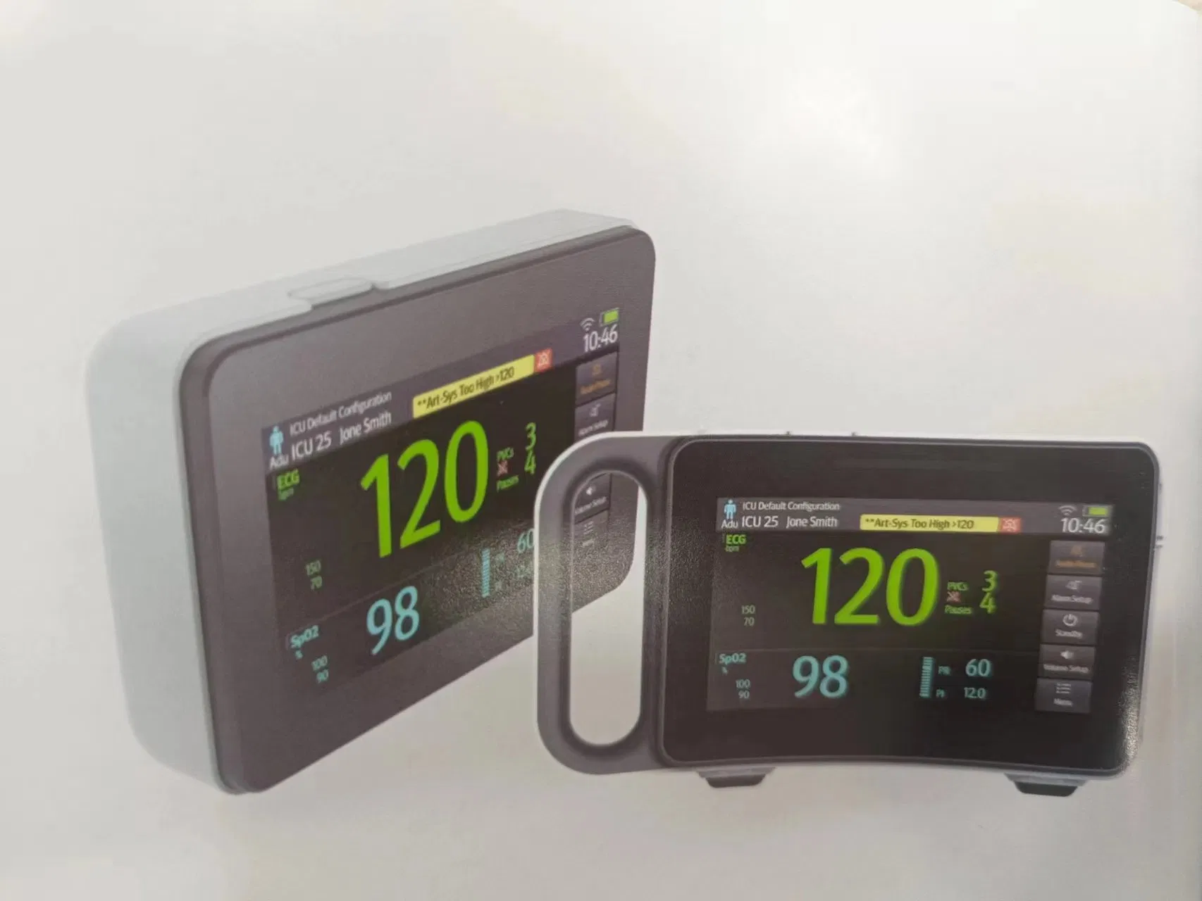 Portable Vital Signs Monitor 6 Parameters Type Animal Vet Multi Parameter Patient Monitor Transit Monitor