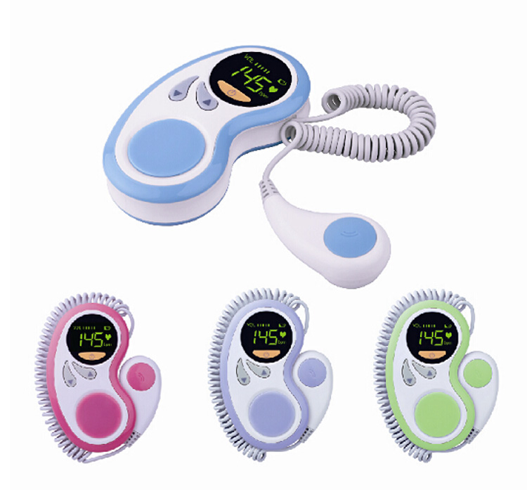 Fetal Doppler Ultrasound Baby Heart Detector Good-Looking Fetal Heart Monitor