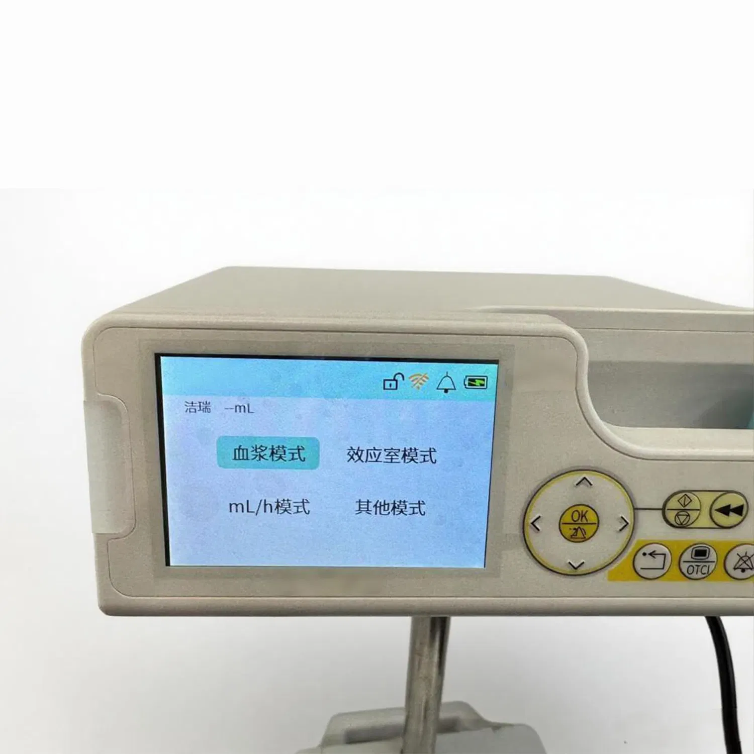 Clinical Universal Infusion Pump Touch Screen Portable Stackable CE Marked Medical Equipment for Neonatal ICU