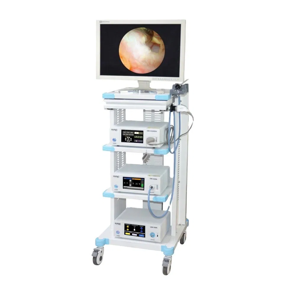 Ouman Complete Endoscopy Camera System with Monitor and LED Light