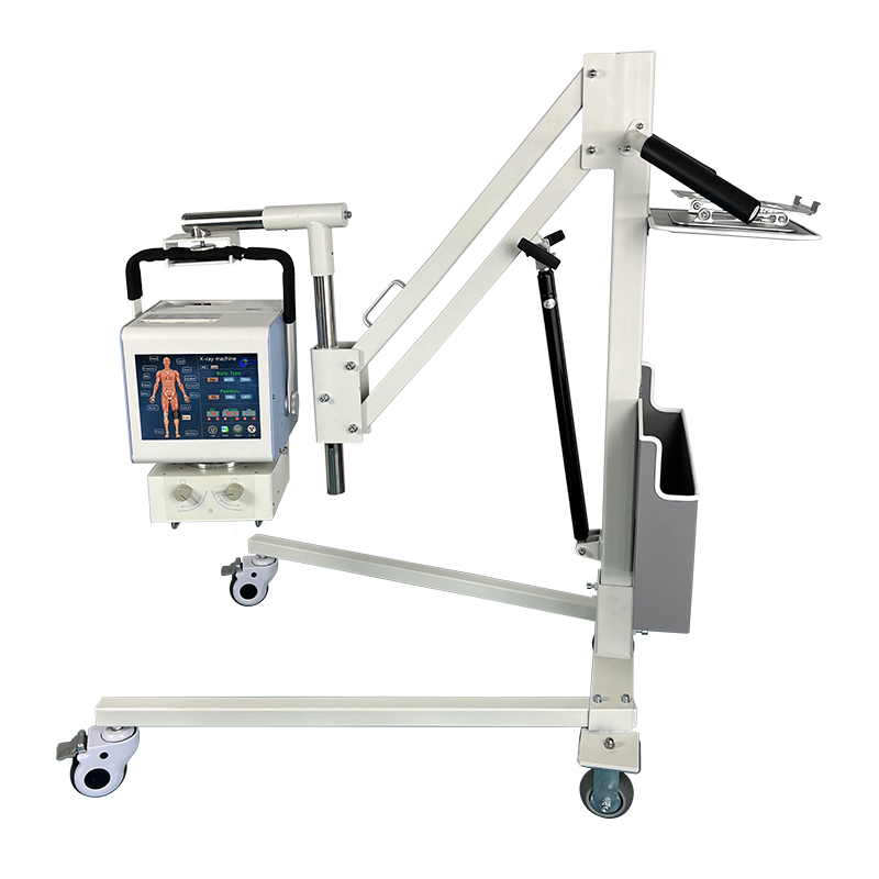 5kw Medical Mobile Digital Radiography X Ray System Portable Dr X-ray Machine for Veterinary and Human