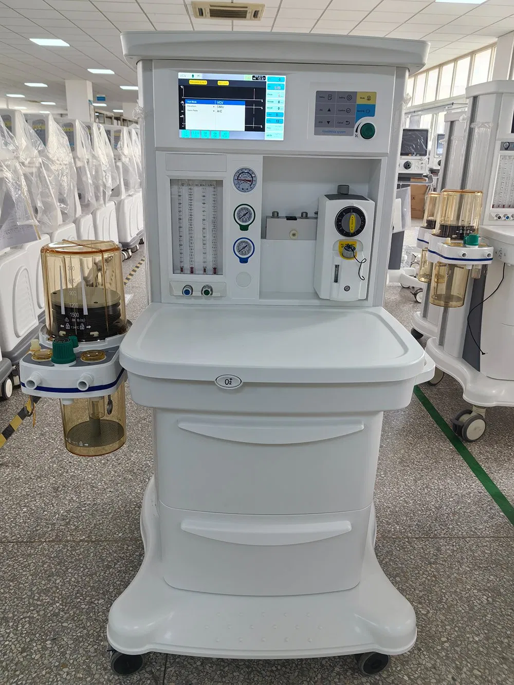 Anesthesia System Machine for Hospital Clinic Surgical Operating Room Therapy Adult Pediatric Human Medical Equipment Workstation