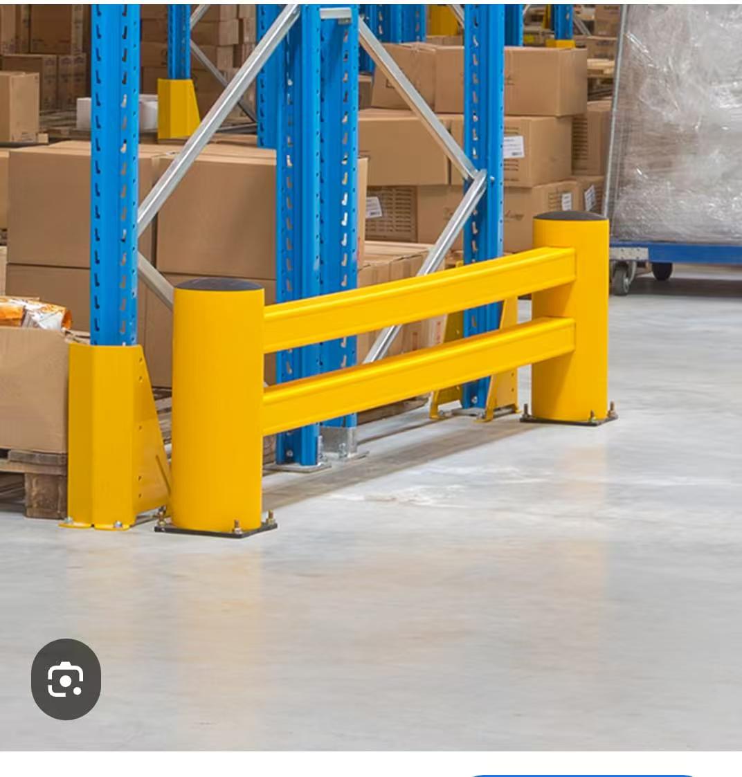 China Factory Sale Heavy Duty Steel Rack Column Protector for Warehouse Storage Racks Corner Protector for Uprights