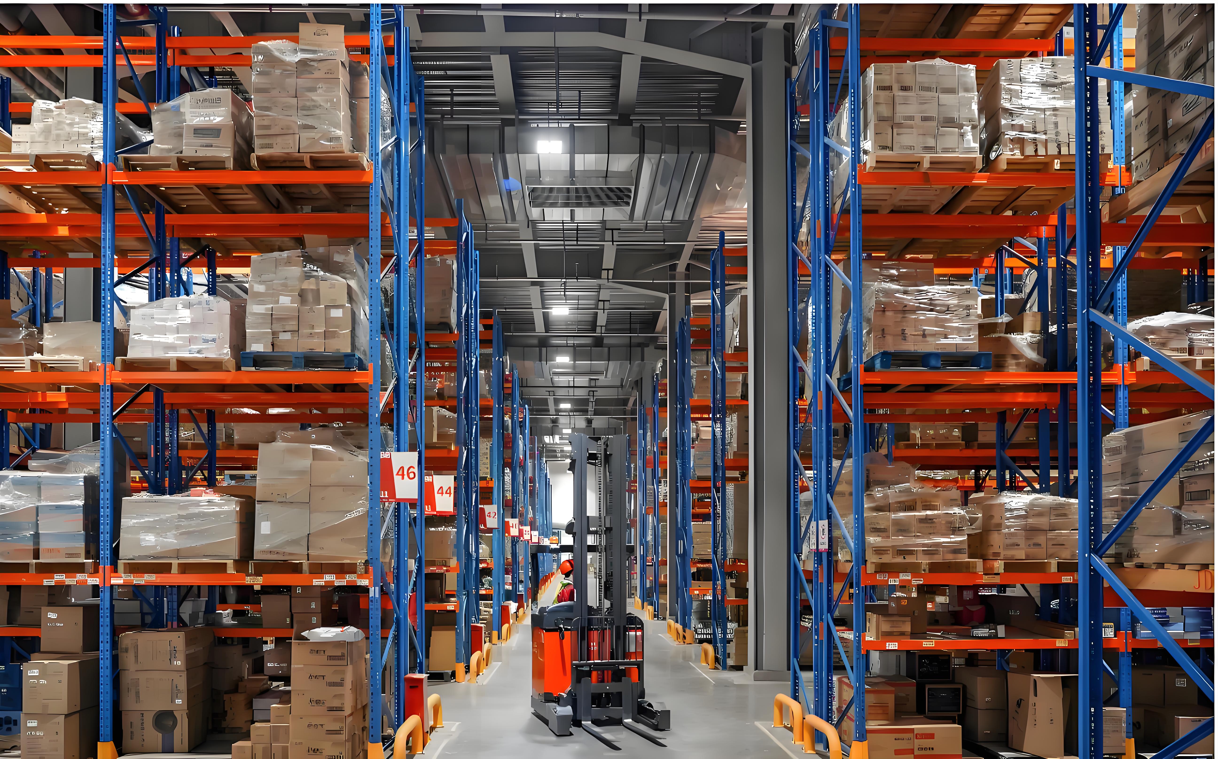 Steel Selective Pallet Storage Racks ESD Protection Plug-In 3