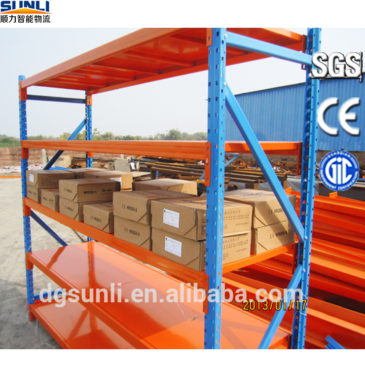 China Factory Heavy Duty Industrial Steel Racking Shelf Warehouse Storage Rack with Powder Coating High Capacity