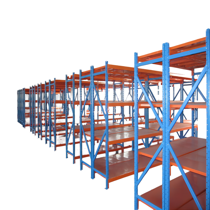 China Factory Heavy Duty Steel Shelving Rack CE Certified Powder Coated 3-year Warranty Warehouse Selective Racking Storage