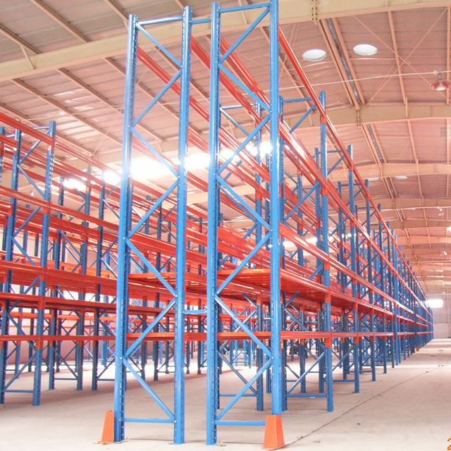 China Factory Customized Steel Selective Pallet Storage Racks Heavy Duty Adjustable CE Certified ESD Protection Plug-In