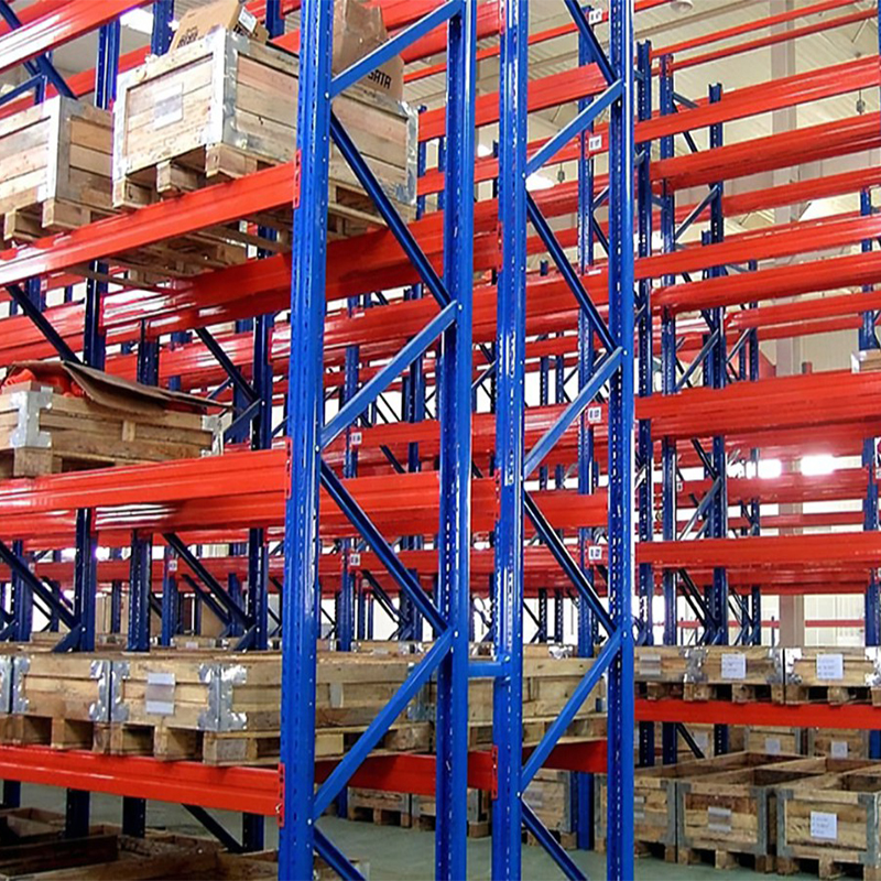 Factory Direct Industrial Heavy-Duty Steel Pallet Racking for Warehouses Stacking Shelves Metal Selective Pallet Storage Shelf