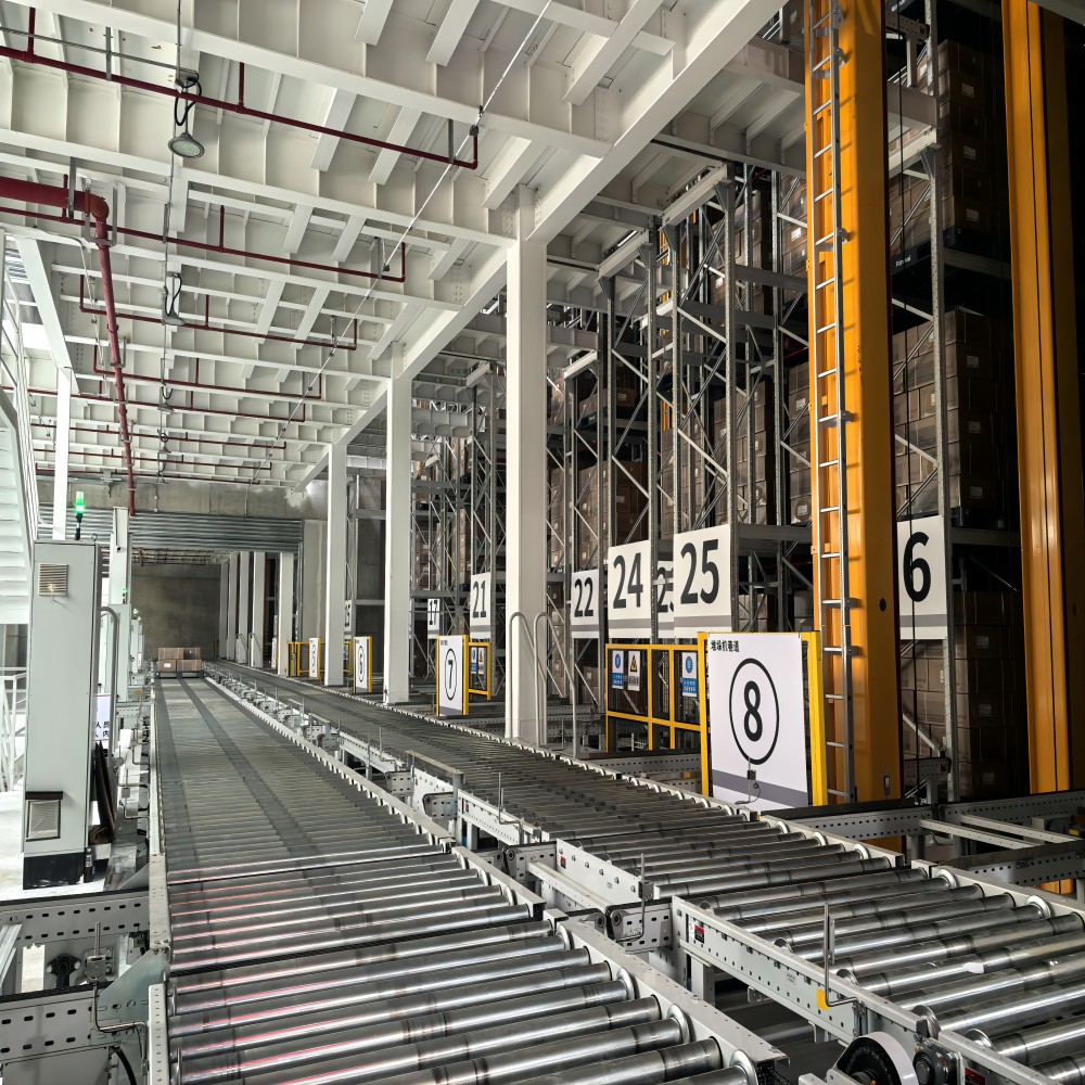 Heavy Duty Steel Automated Storage and Retrieval System (ASRS) Pallet Racks for Smart Warehouse with High Capacity