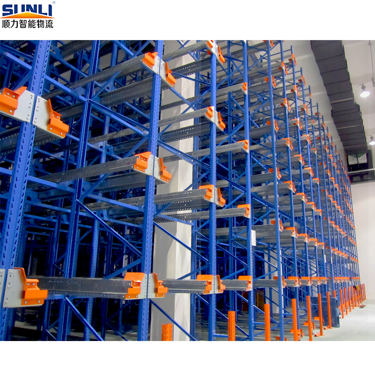 China Manufacturer OEM/ODM SUNLI SL-RS001 Pallet Radio Shuttle Rack Steel Corrosion-Resistant Hot Dip Galvanized Heavy-Duty