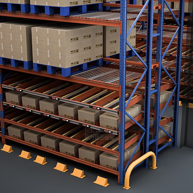 China Factory Direct Sunli Heavy-Duty Steel Selective Storage Rack Shelves Warehouse Adjustable Metal Pallet Stacking Racking