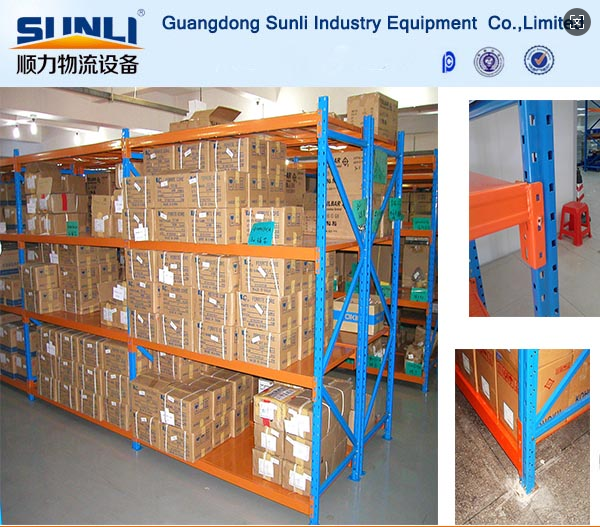 Industrial Storage Shelves Heavy-Duty Selective Warehouse Steel Racking Adjustable Stacking Shelf