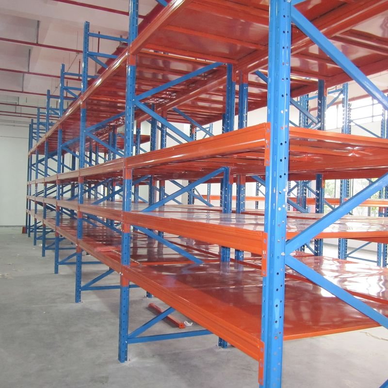 Industrial 5-Layer Cold Rolled Steel Shelving System with Anti-Rust Finish for Medium Capacity Storage